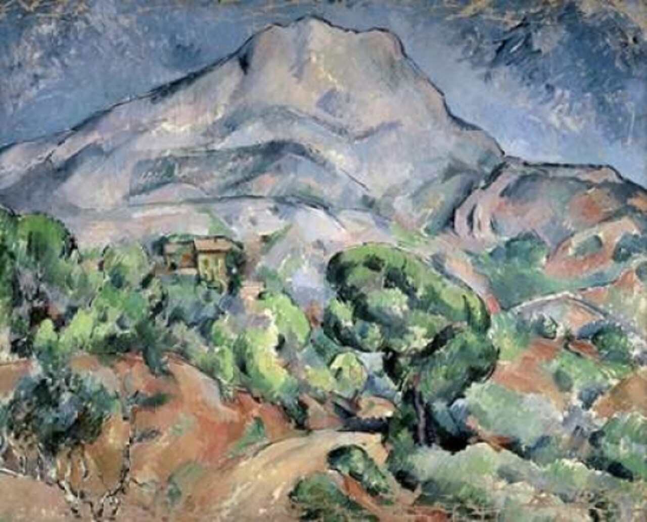 Mount St. Victoire Poster Print by Paul Cezanne - Item # VARPDX277055